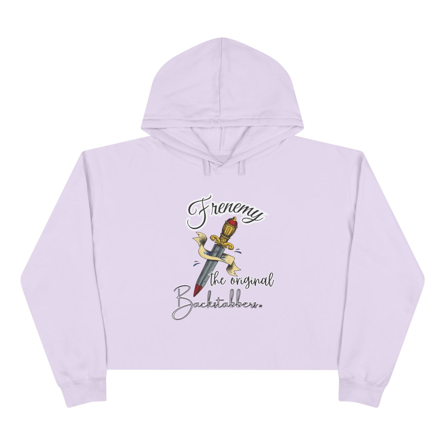 Frenemies - Crop Hoodie Sweatshirt