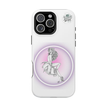 Pretty Bunny Vintage Artwork - iPhone Case