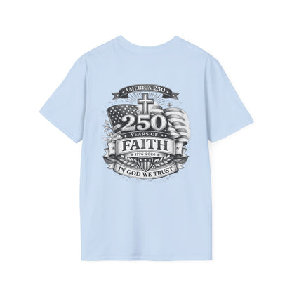 250 Years of Freedom - Happy Birthday America Unisex Tshirt, tees for women and men