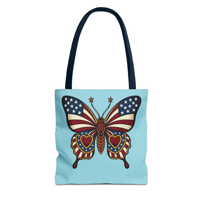 Butterflies Are Free Patriotic Celebration Tote Bag