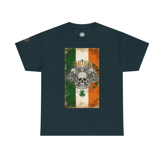 Irish Strong - Celtic Medallion ‘May the road rise up to meet you' Midnight T-Shirt