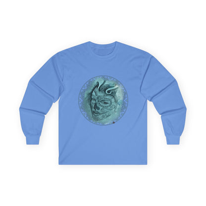 Beautiful Face Tattoo Artwork - Long Sleeve T-Shirt