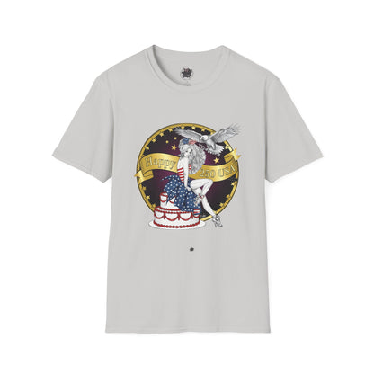 Patriotic '250 Years of Faith in the USA' T-Shirt — Happy Birthday America