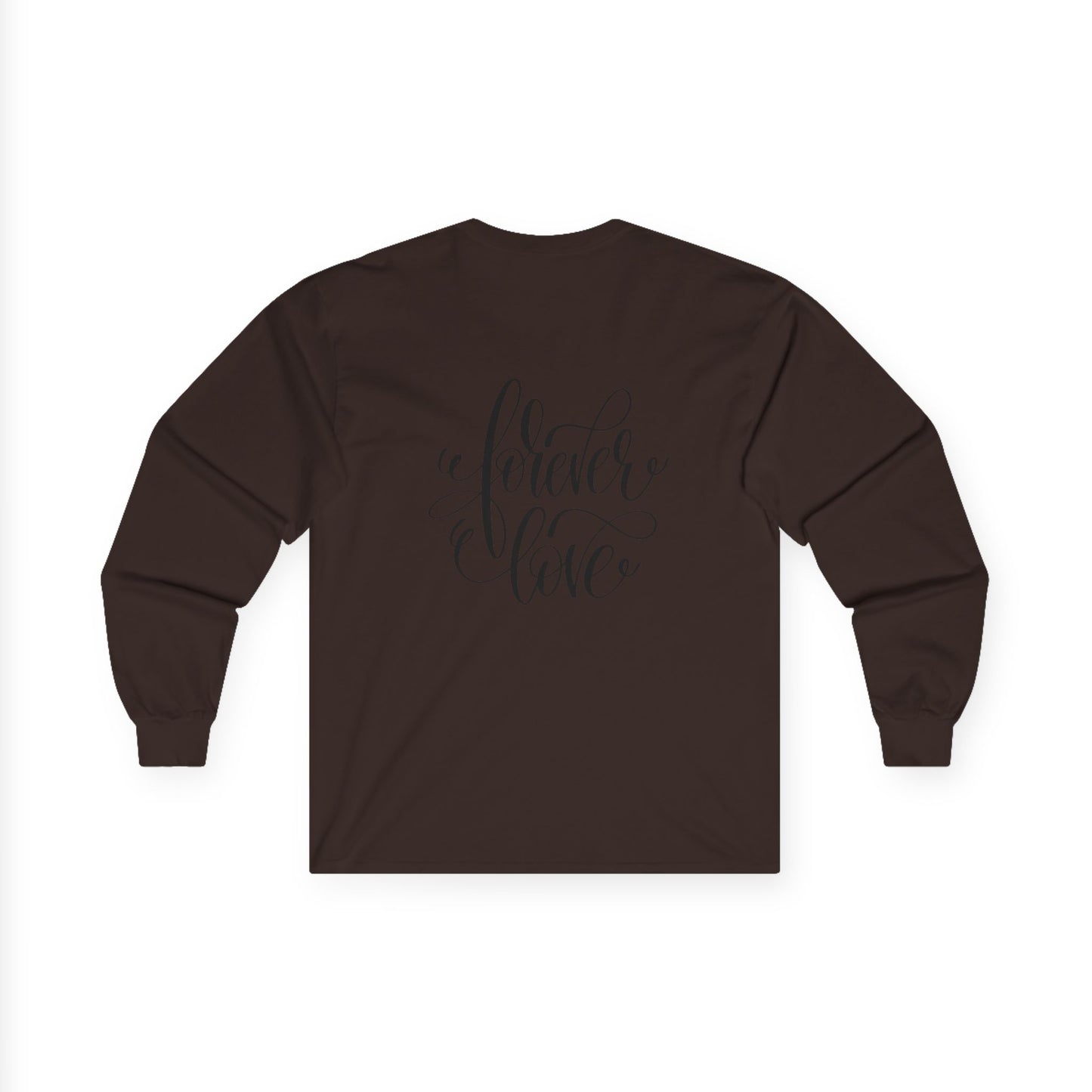 Forever Love Long Sleeve — Skull Duo Graphic Tee