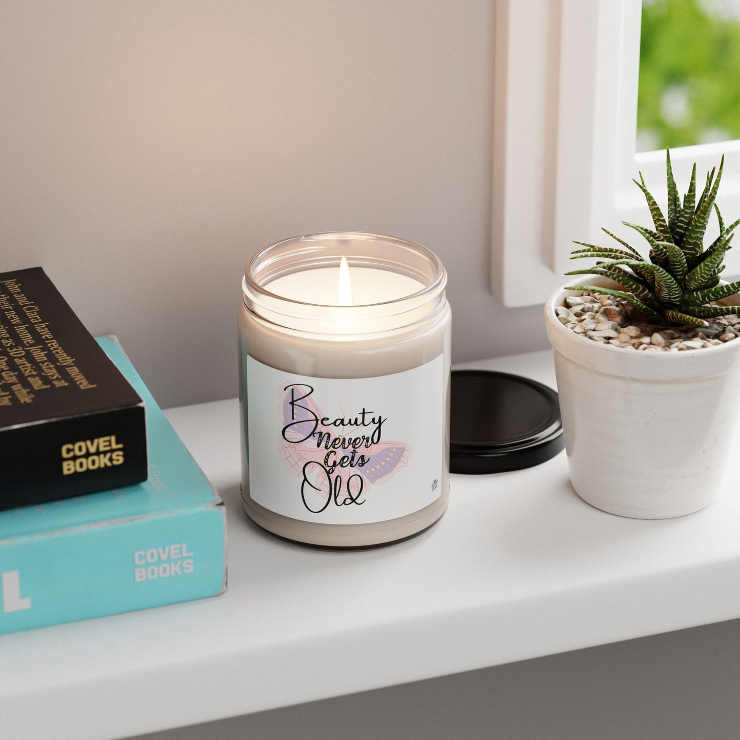 Beauty Never Gets Old - Scented Soy Candle, 9 scents+Unscented
