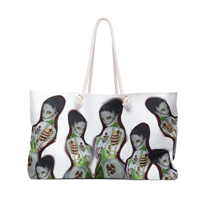 Zombie Lady Deadrah - White Weekender Bag