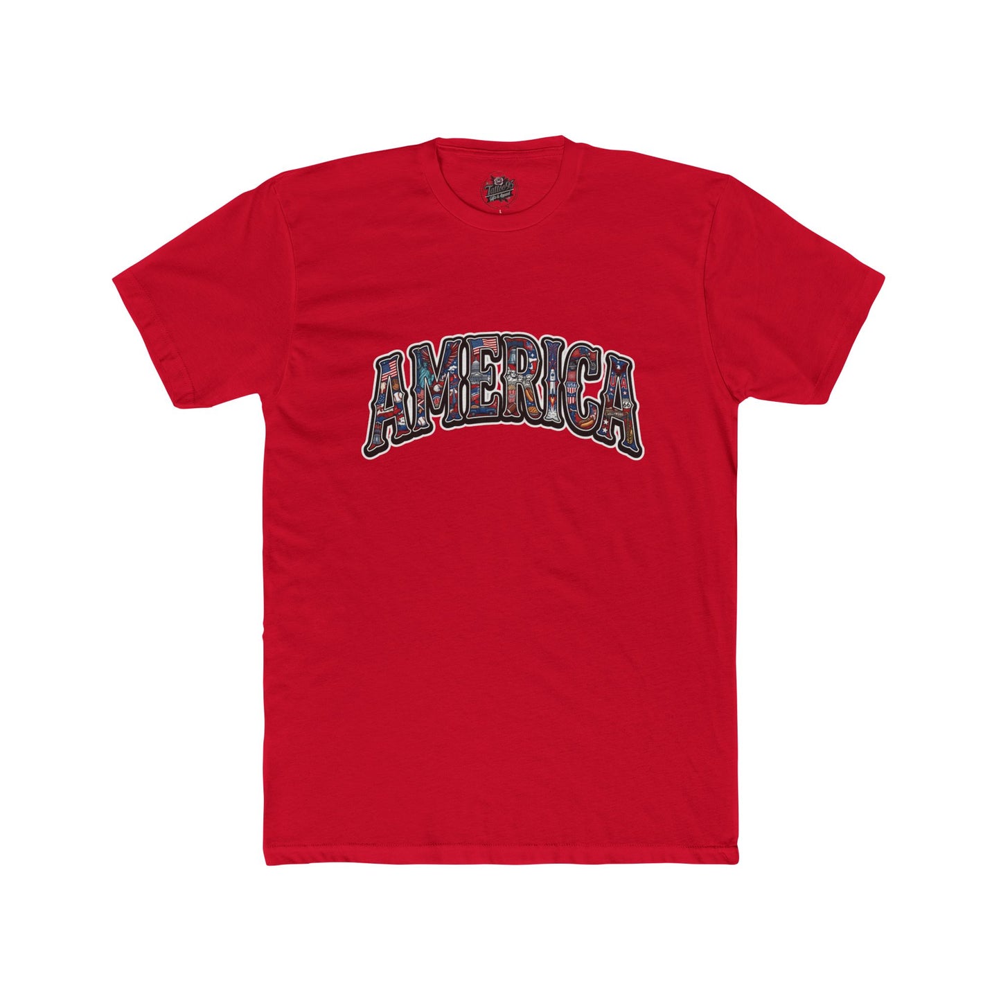 American Anchor Flag Crew Tee