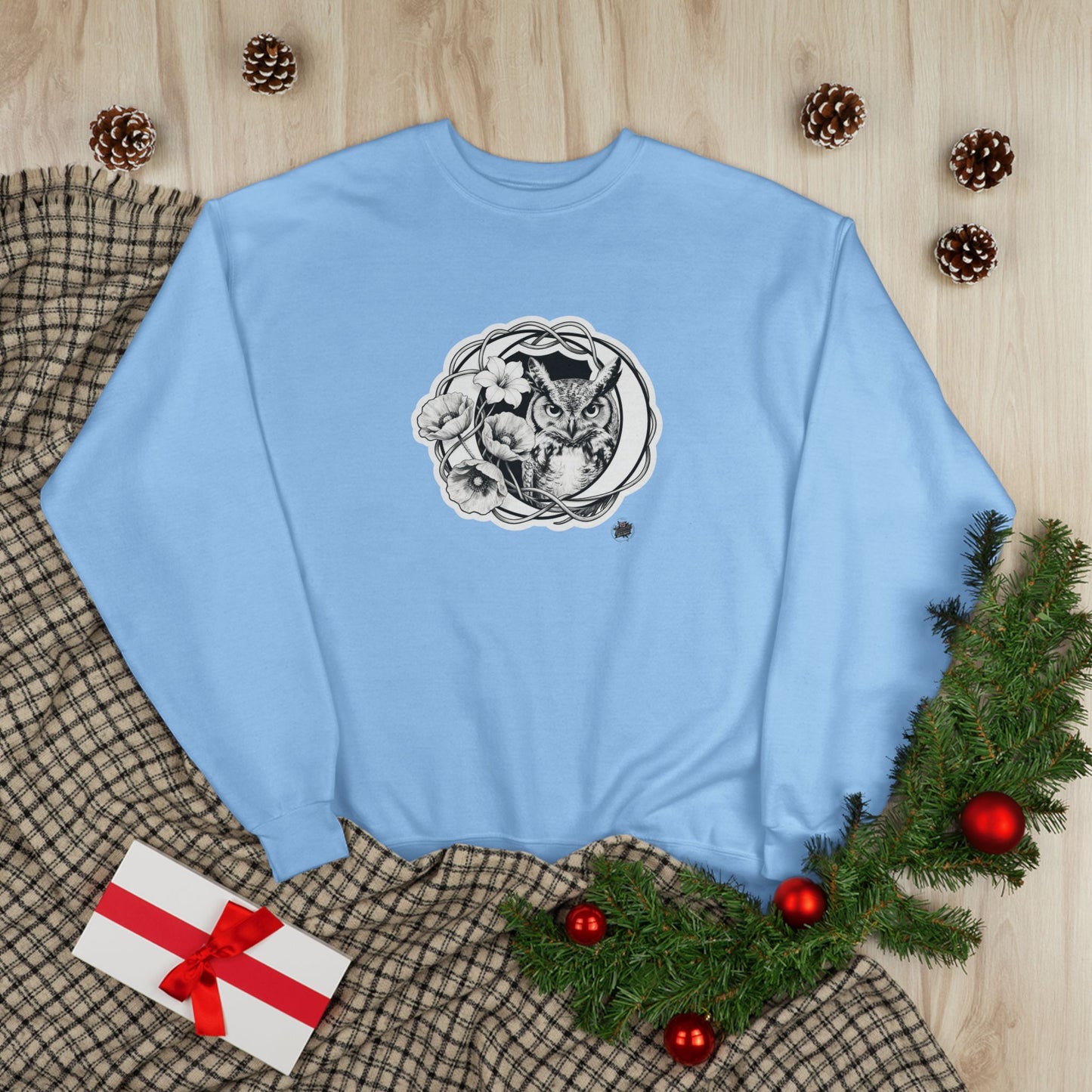 Owl Tattoo Artwork - Unisex Sweatshirt
