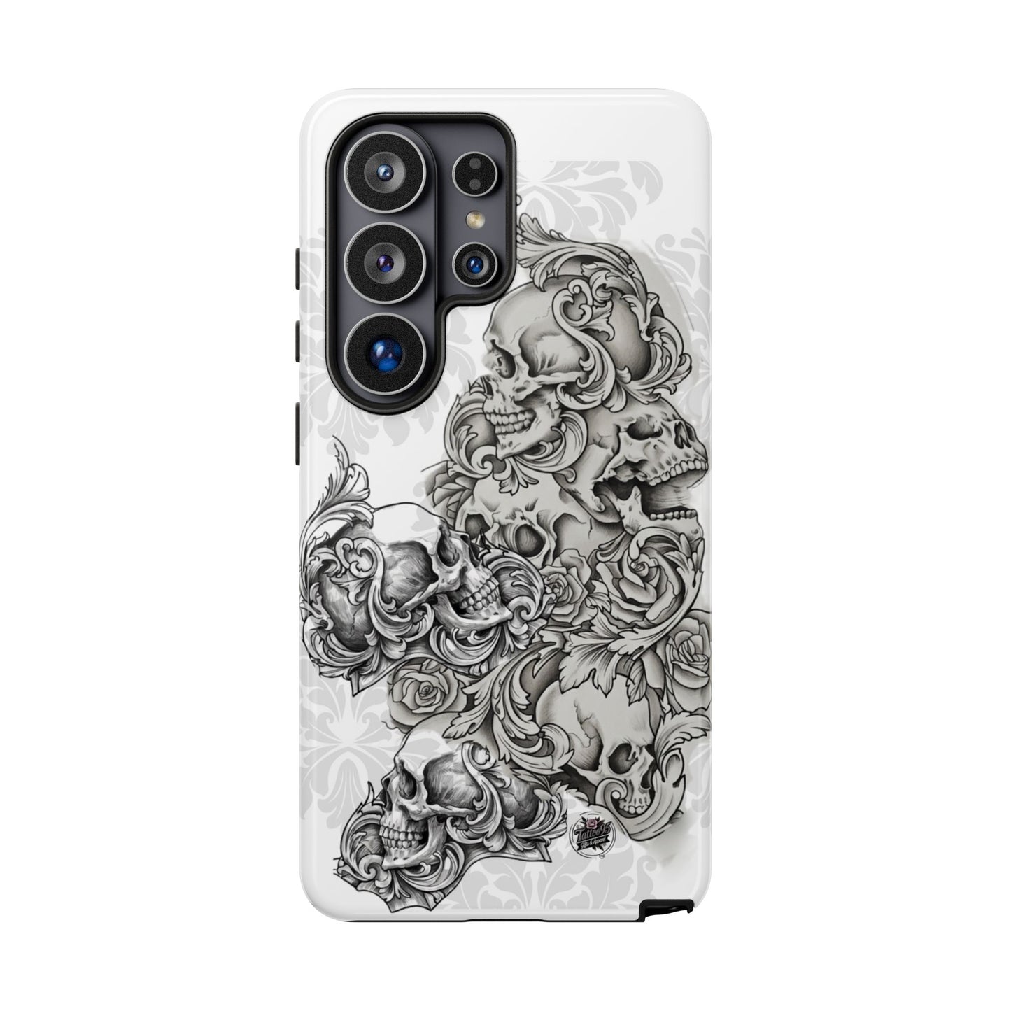 Cascading Skulls - Tough Phone Cases Available in most Galaxy series.