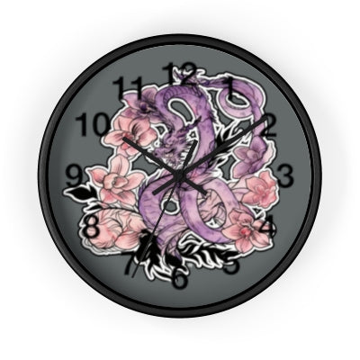 Dragon Orchids - Wall Clock