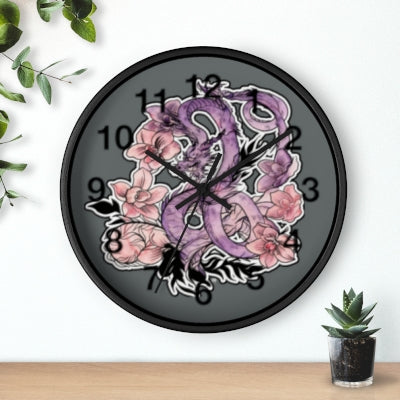 Dragon Orchids - Wall Clock