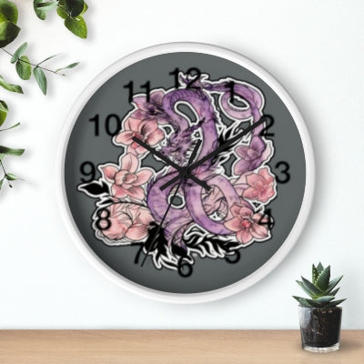 Dragon Orchids - Wall Clock